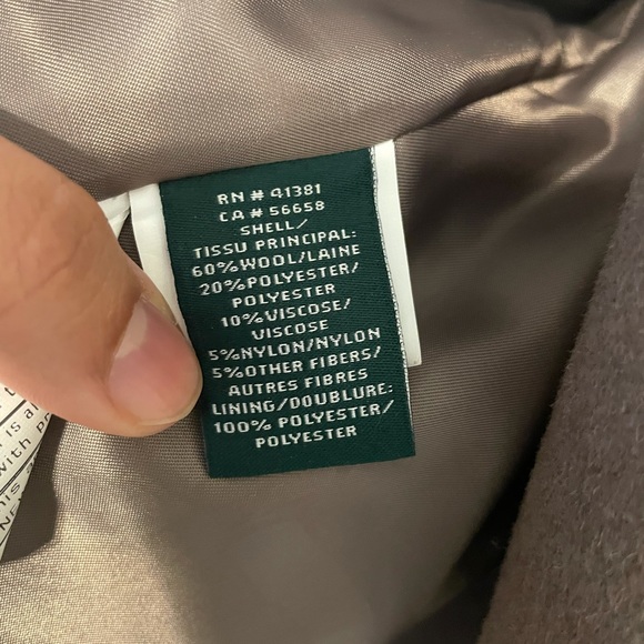 NWOT LIMITED EDITION RALPH LAUREN| Shawl Wool Coat - Picture 5 of 6